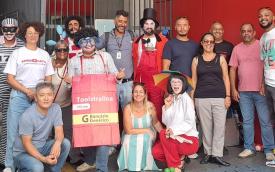 Santander: Sindicato conclui circuito de intervenções teatrais denunciando precarização